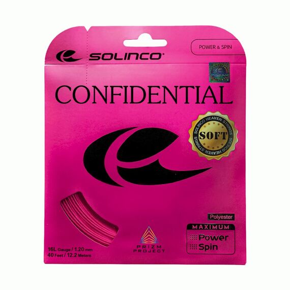 Струны теннисные Solinco CONFIDETIAL SOFT (12 метров)